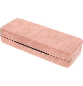 Logo personnalisé rétro carré métal lunettes de soleil lunettes étui de rangement dur grande boîte de lunettes PU paquet étui à lunettes - Product Image 3