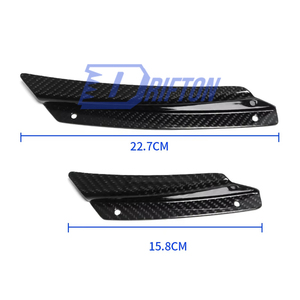Canards de pare-chocs avant en fibre de carbone sèche de haute qualité pour Chevrolet Corvette C8 Stingray Z51, kits de mise à niveau 2020-2026 - Product Image 5