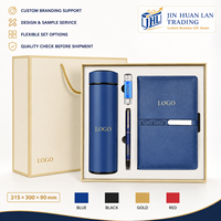 Cadeaux de bureau personnalisés pour les employés, articles promotionnels, ensembles exécutifs, carnets A5 avec stylo, coffret cadeau d'entreprise