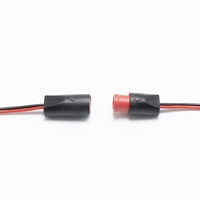 Connecteur étanche M6 pour capteur de salle de bain/vélo, câble petit en PVC, prise mâle/femelle avec conducteur en cuivre pour toilettes et vélos