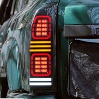 Feux arrière dynamiques LED modifiés en plastique ABS 12V pour Nissan Patrol Y61 2005-2022