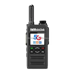 4G LTE PoC Red Walkie Talkie Teléfono Radio bidireccional Ham Radio con tarjeta Sim