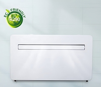 Climatiseur monobloc compact - Classe d'efficacité énergétique - Utilisation domestique et hôtelière - Fonctionnement silencieux en intérieur - Marque Nordica