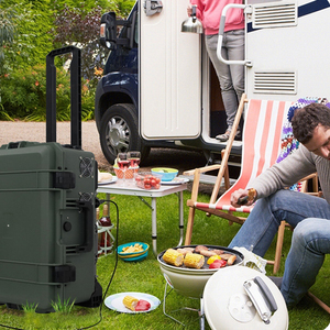Générateur solaire portable d'urgence 5000W, station d'alimentation portable, lumière LED, stations énergétiques pour le <span class=keywords><strong>camping</strong></span> - Product Image 4