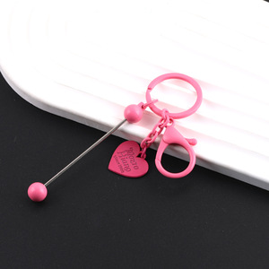 Llavero Mozto Hiano con Forma de Corazón, de Aleación de Zinc, Portátil, Accesorio de Joyería DIY para Regalo o Decoración - Product Image 3