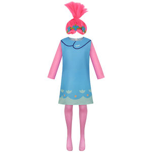 Monos de dibujos animados para fiesta de Halloween para hombre <span class=keywords><strong>Trolls</strong></span> <span class=keywords><strong>Branch</strong></span> Princess Poppy disfraz juego Cosplay disfraces para adultos niños - Product Image 2
