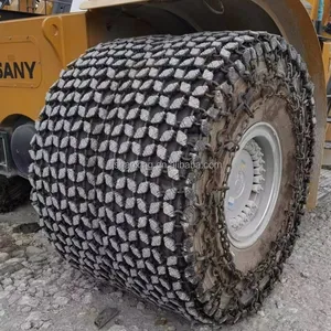 Thiên Tân shanxing Cung cấp sdlg máy lớn lốp bảo vệ chuỗi một chuỗi bao gồm hai lốp xe
