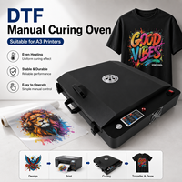 XINMEI CE A3 Oven Printer DTF Digital Portabel, Pemanas Otomatis untuk Film PET, Oven Pengering Manual DTF 1 Tahun
