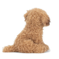 Greenmart OEM Jouet en peluche personnalisé chien Labrador brun simulation avec certification CE