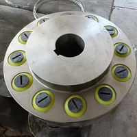 Accouplements à bride rigides en acier de haute précision, directement de l'usine OEM, pour la transmission de moteurs et pompes industriels