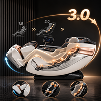 Fauteuil de massage 4D à double mouvement, zéro gravité, pour usage domestique, avec massage des pieds, vente en gros d'usine, haute qualité, pas cher