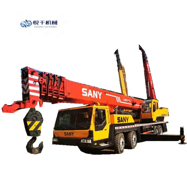 Gru per camion SAANY usata 50 tonnellate, vendita spot cinese SAANY QY50C