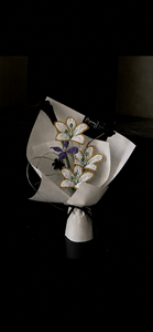 Bouquet di Fiori con Perline Lily 2026, Decorazione per Natale e Capodanno, Arredamento per Casa e Fioristi, Bouquet da Sposa - Product Image 3