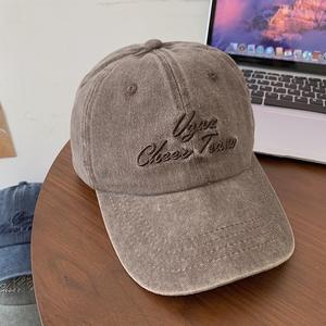 Bsbh Unisex Verstelbare Vintage Gewassen Geverfde Katoenen Papa Hoed Distressed Hoed Effen Baseballpet Sportpetten Gewassen Hoed - Product Image 3