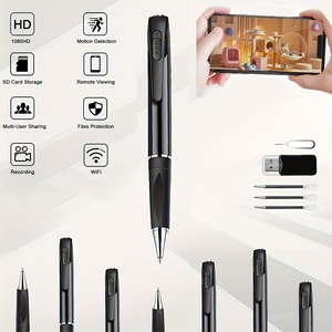Registratore Wireless WiFi a Forma di <span class=keywords><strong>Penna</strong></span> con Videocamera HD e Registratore Audio, Telecamera Portatile per il Corpo con Visualizzazione Remota - Product Image 4
