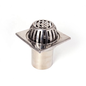 GUIDA Cống Thoát Nước Mái Vòm Chống Tắc Nghẽn Ngoài Trời Bằng Đồng Thông Minh Hình Tròn Bằng Thép Không Gỉ 731023 - Product Image 1