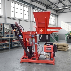 Clay Brick Making Machinery Manual Earth Brick Machine for Interlocking <b>Block</b> Making Machine - Product Image 1