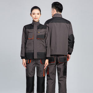 Uniforme <span class=keywords><strong>da</strong></span> <span class=keywords><strong>Lavoro</strong></span> a Maniche Lunghe per <span class=keywords><strong>Uomo</strong></span> con Tasche Multiple, Tuta <span class=keywords><strong>da</strong></span> Costruzione e Officina, Abbigliamento <span class=keywords><strong>da</strong></span> <span class=keywords><strong>Lavoro</strong></span> Resistente - Product Image 3