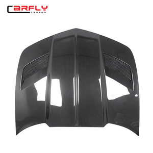 Capots de moteur de voiture en fibre de carbone pour <span class=keywords><strong>Camaro</strong></span> avec évents - Product Image 1