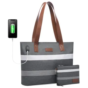 LOVEVOOK 2 шт./комплект, Повседневная легкая оксфордская школьная сумка, 15,6 сумочка, сумка через плечо, рабочая сумка для ноутбука, женская сумка