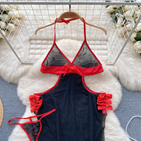 Robe d'été sans manches en maille ajourée pour femme
