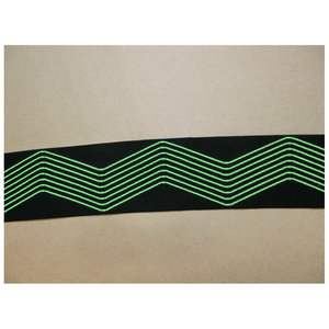 Sangle élastique en nylon à motif ondulé Yongpeng 5,5 cm x 12 mm brodée pour vêtements - Product Image 3