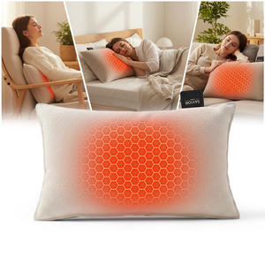 सॉफ्ट प्लग इलेक्ट्रिक वार्मिंग डिजाइन रिचार्जेबल थेरेपी समर्थन मेमोरी फोम आराम घर गर्म तकिया - Product Image 5