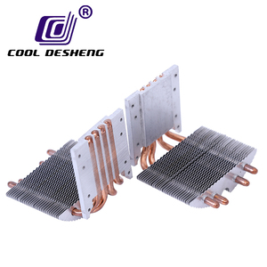 Case Cooler PC <b>Fan</b> <b>Computer</b> Radiator LED Air Cooling Accessories China Aluminum Heat Pipe Device Extruded Aluminium Heat - Product Image 3
