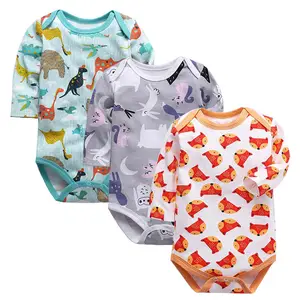 2019 Miracle baby cheap sale baby girls' clothing sets footed mom baby pajama suits for infant and toddlers