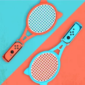 Accesorios de juego de raqueta de tenis para Nintendo Switch Oled para <span class=keywords><strong>Mario</strong></span> <span class=keywords><strong>Tennis</strong></span> Aces Joy-Con Handle Holder Controller Grips <span class=keywords><strong>Tennis</strong></span> ACES - Product Image 3