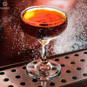 Luxe Banquet Mariage Verre À Vin Rouge Tasse Haute Soucoupe Bar Cocktail Verrerie <span class=keywords><strong>Large</strong></span> Bouche <span class=keywords><strong>Champagne</strong></span> Tour Tasse - Product Image 6