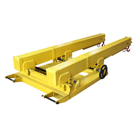 Belino usine faisceau dalles marbre chargement et déchargement double flèche de chariot élévateur télescopique 3ton 5ton