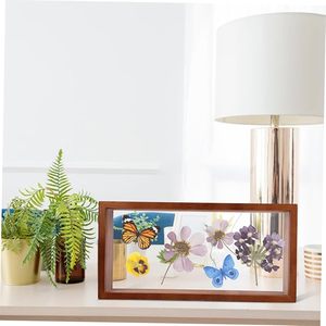 Hai mặt kính khung hình cho tường và bảng hiển thị cho cảnh quan phong cảnh hoa hình ảnh động vật bằng gỗ khung ảnh - Product Image 5