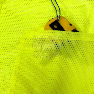 Chaleco de seguridad reflectante de alta visibilidad con logotipo personalizado, chaleco de seguridad multifunción para construcción y trabajo, en venta en línea. - Product Image 3