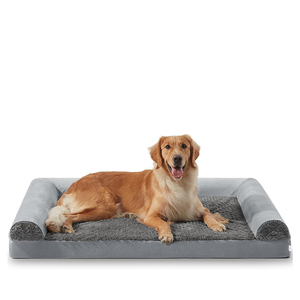 <span class=keywords><strong>Cama</strong></span> para Perros de Espuma Viscoelástica Lavable y Extraíble, <span class=keywords><strong>Cama</strong></span> Ortopédica Grande para Mascotas, <span class=keywords><strong>Cama</strong></span> Suave y Relajante para Perros Medianos y Grandes para Todas las Estaciones - Product Image 4