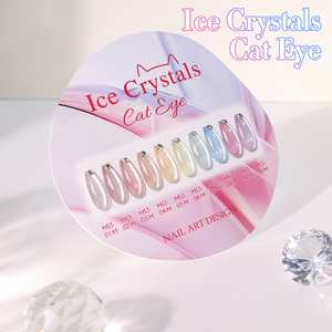 Missgooey OEM Esmalte de Gel Cat Eye de 10 Colores con Efecto Cristal de Hielo, Venta al por Mayor de Esmalte de Gel Jelly de Marca Privada, Set de Esmalte de Uñas Cat Eye con Logotipo Personalizado - Product Image 3