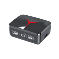 Écouteurs sans fil intra-auriculaires M90 Pro à vente chaude, chipset JL, écran LED, réduction active du bruit, étanches IPX5, faible latence de 30 ms