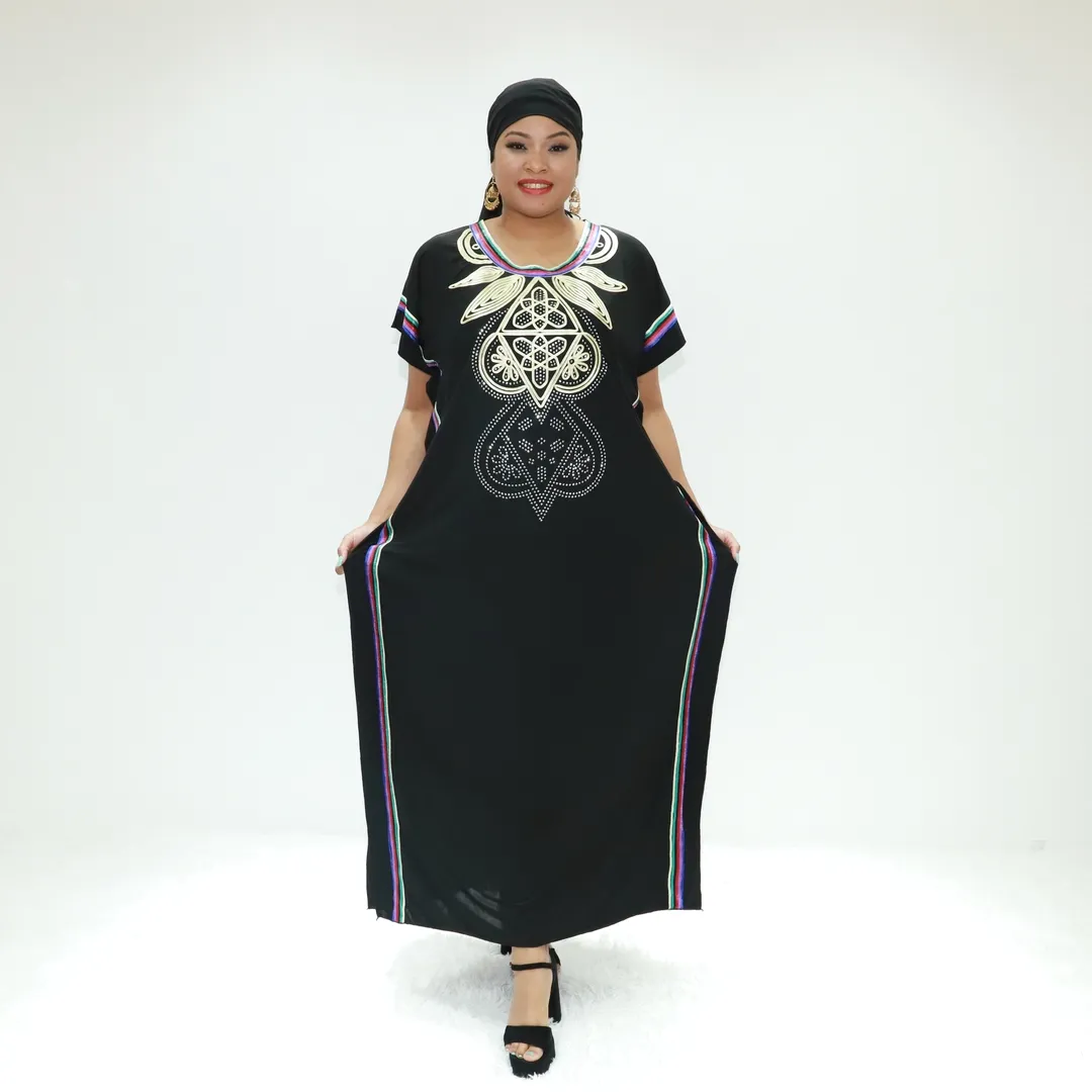 Muslimah Mode Abaya Hijab 2024 Ay Mode Phc252f Tanzania Kaftan Maxi Jurk