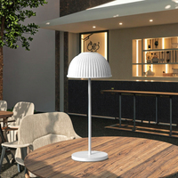 Dôme blanc lampe de table LED Design minimaliste moderne fait à la main Simple sans fil alimenté par batterie pour chambres lecture 220V personnalisé