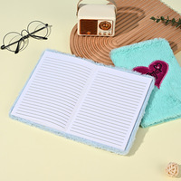 Cuadernos Promocionales Personalizables de Algodón Afelpado, Resistentes, con Impresión de Logotipo Personalizado, Coloridos, Bonitos y Suaves, Artículos de Papelería para Oficina