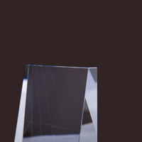 Trophées en cristal vierges en gros, personnalisables avec logo 3D gravé, trophées en cristal biseauté