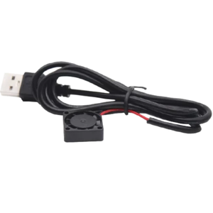 USB Powered Mini <b>Cooling</b> <b>Fan</b> 5V DC Wire Leads For Electronics <b>Computer</b> Components DIY Projects - Product Image 4