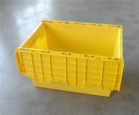 Vente chaude de caisses de déménagement en plastique empilables, recyclables, en HDPE et PP, boîte de manutention, stockage alimentaire, emballage à vendre