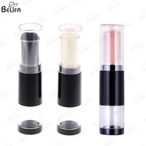 BELIFA gros cheveux synthétiques végétaliens talon plat court rétractable rechargeable <span class=keywords><strong>maquillage</strong></span> poudre brosse - Product Image 2