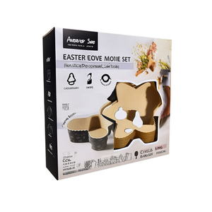 Set di stampi colomba <span class=keywords><strong>pasquale</strong></span> 3 pz carta forno (27,5x19,6x5cm) 500 gr 157811 di cottura facile - Product Image 2