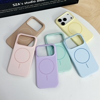 Coque de téléphone en silicone tendance avec protection de caméra surélevée pour iPhone 17 Pro Max 16 Plus 15 Pro 14 13 12 11