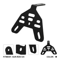 Support de feu arrière en alliage d'aluminium pour moto électrique tout-terrain, accessoire de modification