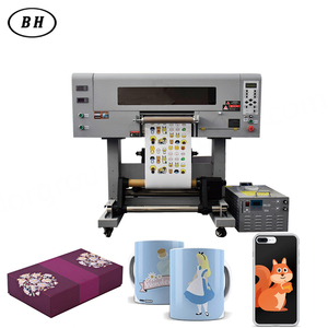 Impresora UV DTF de rollo a rollo para películas adhesivas con cabezal de impresión I3200, tamaño pequeño de 30 cm, impresora UV DTF 2 en 1 para pegatinas - Product Image 4