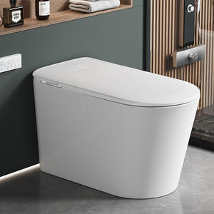 <span class=keywords><strong>Wc</strong></span> Offre Spéciale automatique S-Trap Smart <span class=keywords><strong>Wc</strong></span> avec thérapie par lampe infrarouge IR Dernières toilettes bidet intelligentes montées au <span class=keywords><strong>sol</strong></span> - Product Image 1