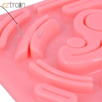 Étudiant en médecine médecin infirmière enseignement Silicone laparoscopique Simulation formateur Suture pratique Pad